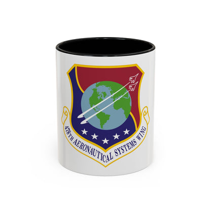 478th Aeronautical Systems Wing (U.S. Air Force) Accent Coffee Mug