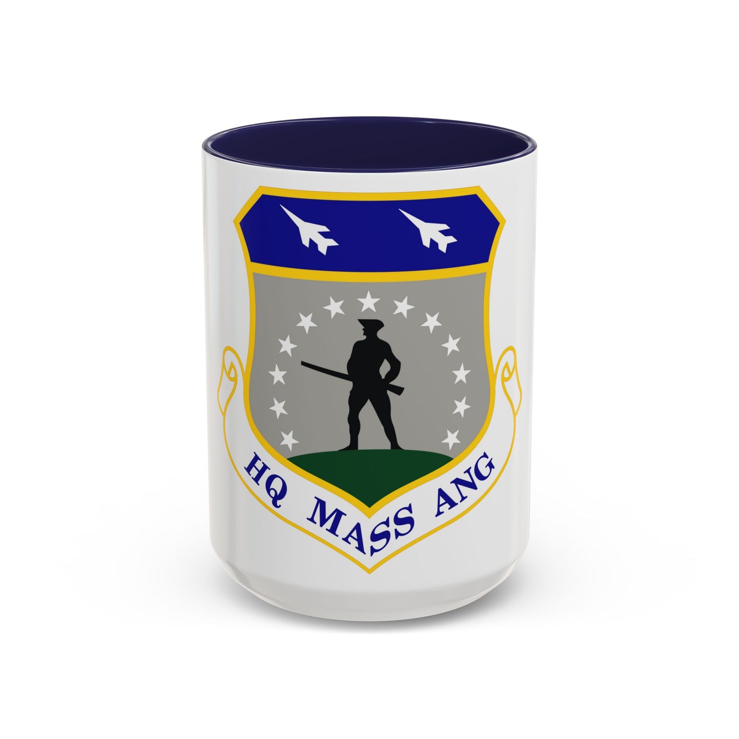 Headquarters Massachusetts Air National Guard (U.S. Air Force) Accent Coffee Mug