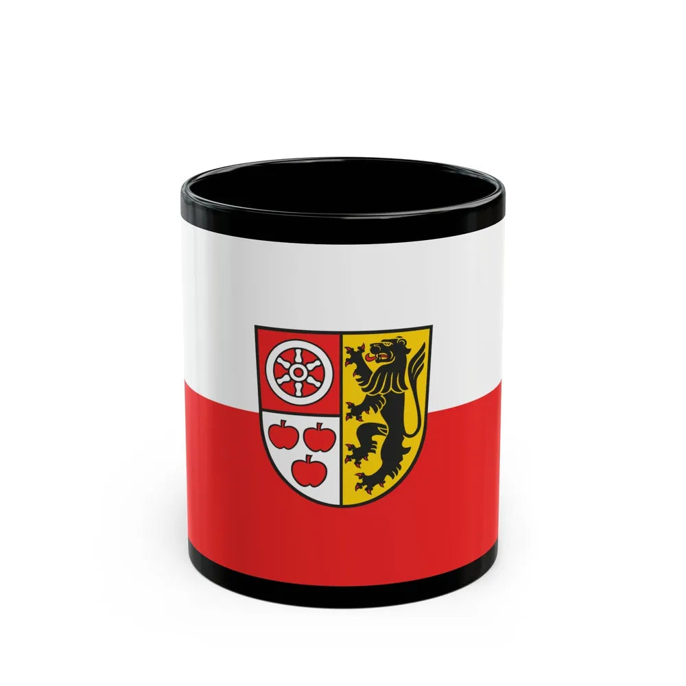 Flag of Weimarer Land Germany - Black Coffee Mug-11oz-Go Mug Yourself