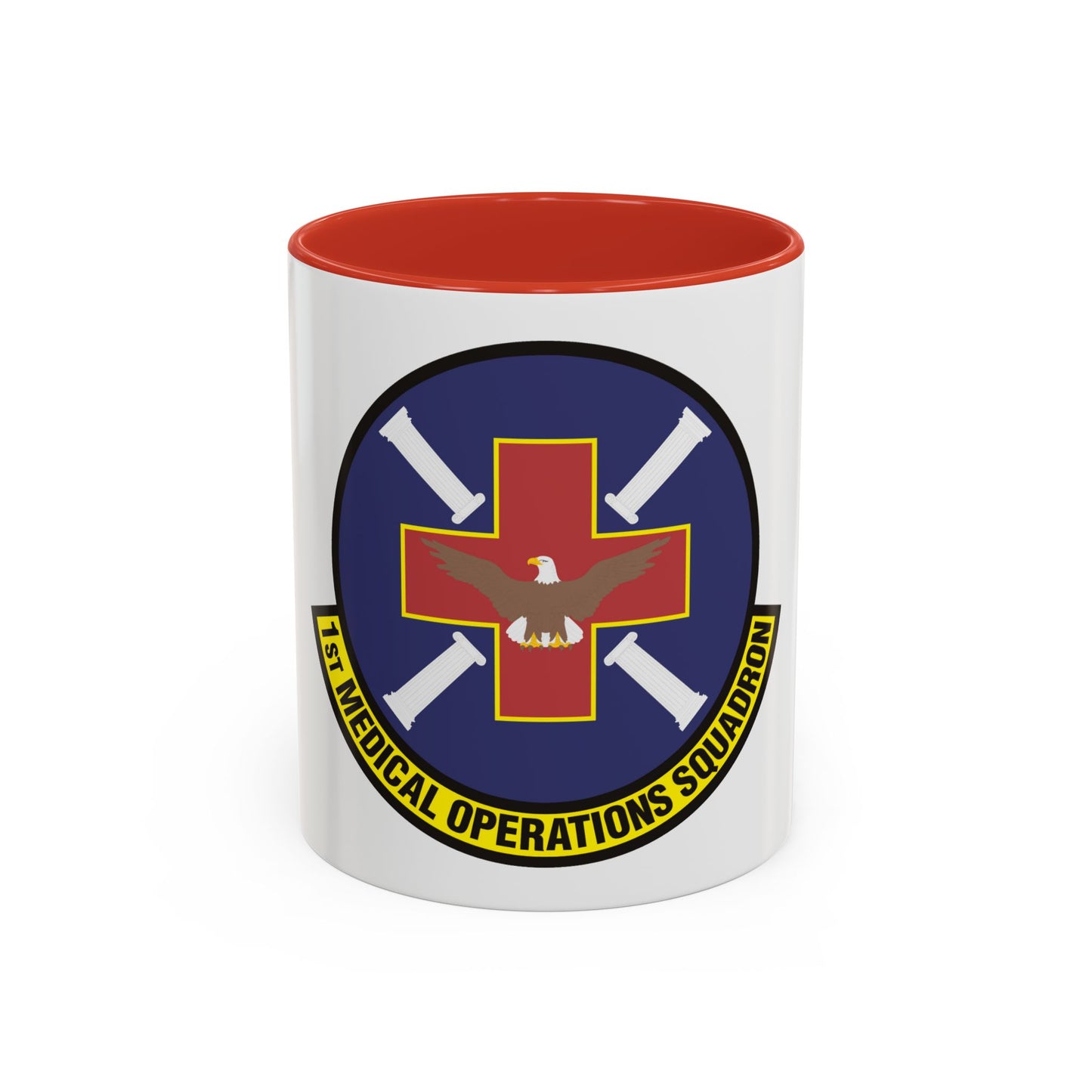 1st Medical Operations Squadron (U.S. Air Force) Accent Coffee Mug