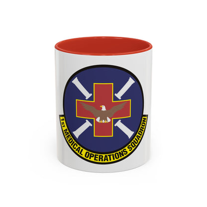1st Medical Operations Squadron (U.S. Air Force) Accent Coffee Mug