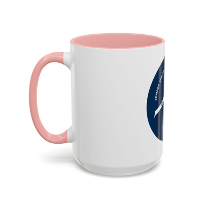 USCG Scan Eagle (U.S. Coast Guard) Accent Coffee Mug