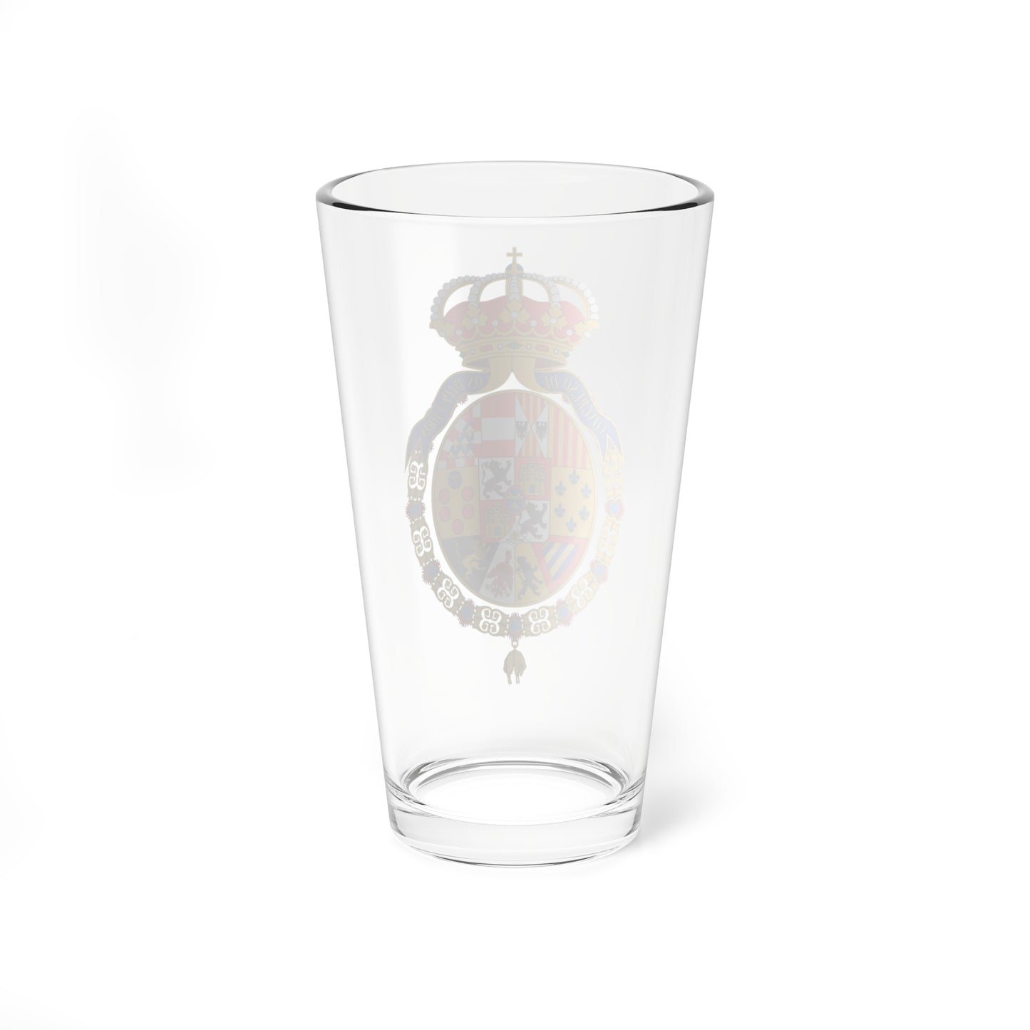 Escudo del Congreso de España (Spain) (Coat of Arms) Pint Glass 16oz