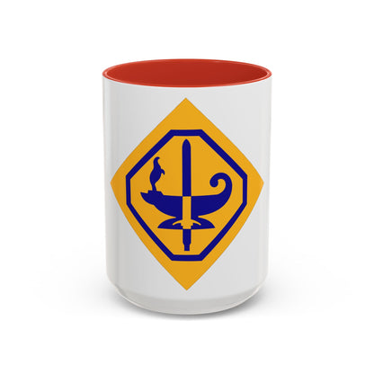 Tasse à café décorative de la division de formation spécialisée de réserve (armée américaine)