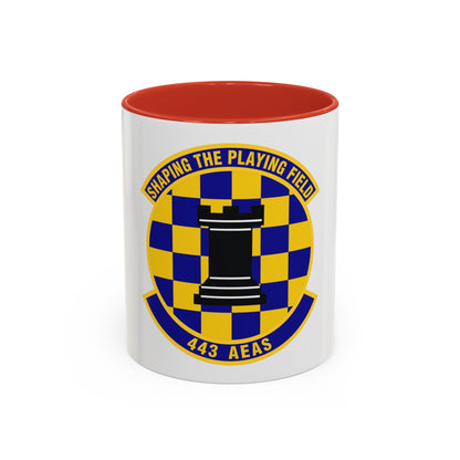 443d Air Expeditionary Advisory Squadron (U.S. Air Force) Accent Coffee Mug
