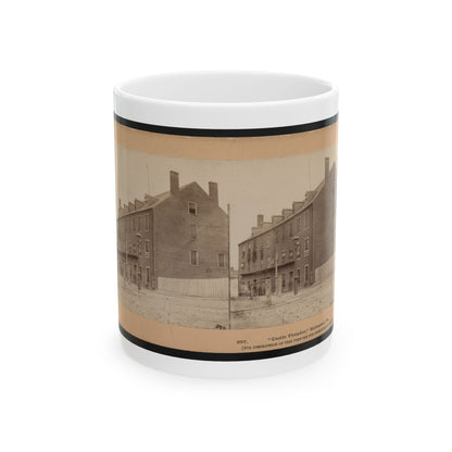 Castle Thunder , Richmond, Va. (U.S. Civil War) White Coffee Mug