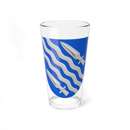Virrat.vaakuna (Finland) (Coat of Arms) Pint Glass 16oz
