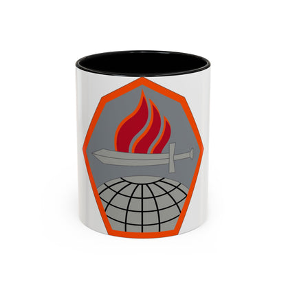 Tasse à café décorative du Cyber ​​Center of Excellence (armée américaine)