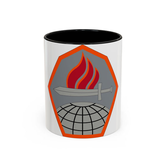 Tasse à café décorative du Cyber ​​Center of Excellence (armée américaine)