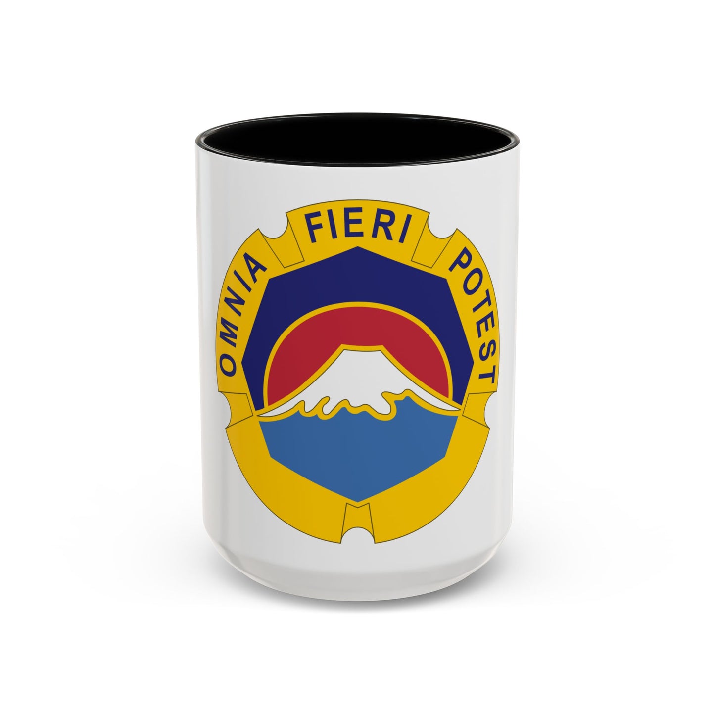 United States Japan distinctive unit insignia (U.S. Army) Accent Coffee Mug