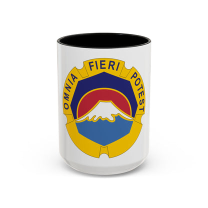 United States Japan distinctive unit insignia (U.S. Army) Accent Coffee Mug