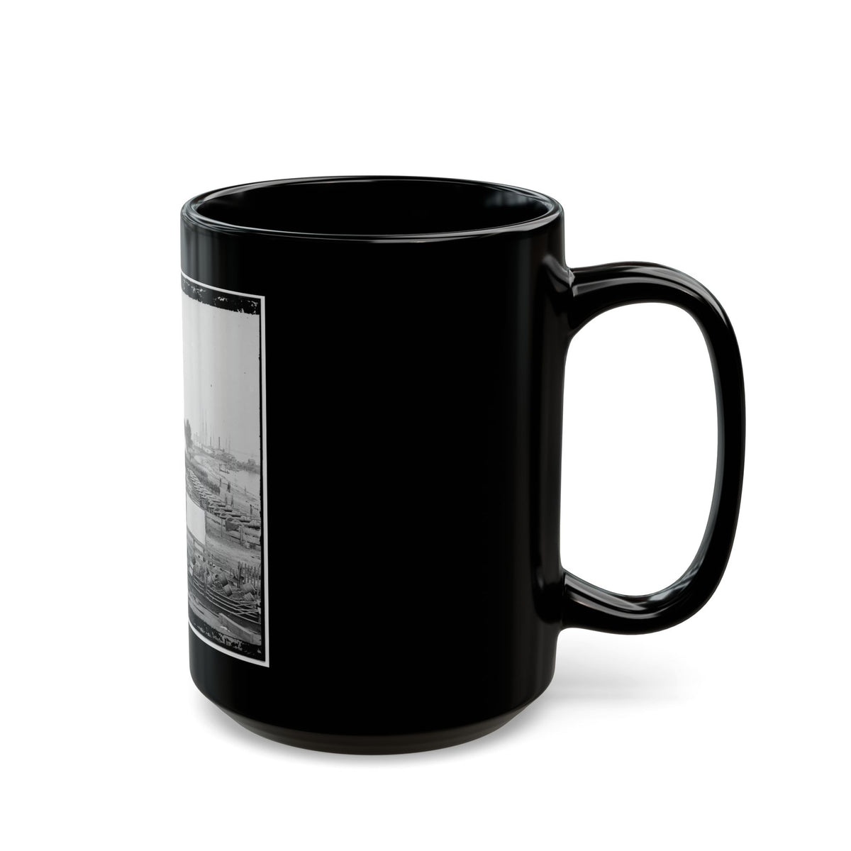 Yorktown, Va. Federal Artillery Park (U.S. Civil War) Black Coffee Mug