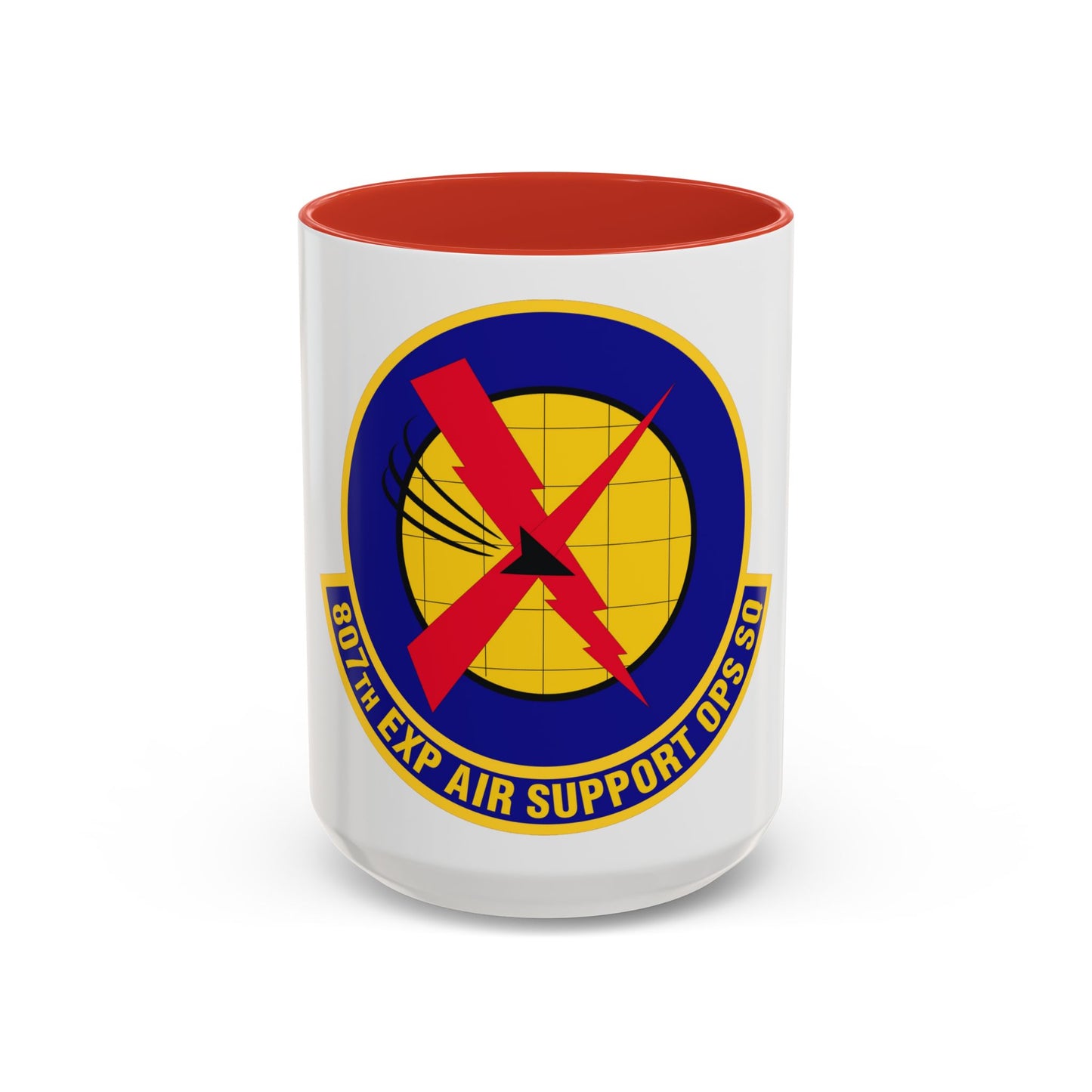 807th Expeditionary Air Support Operations Squadron (U.S. Air Force) Accent Coffee Mug