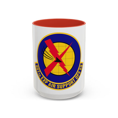 807th Expeditionary Air Support Operations Squadron (U.S. Air Force) Accent Coffee Mug