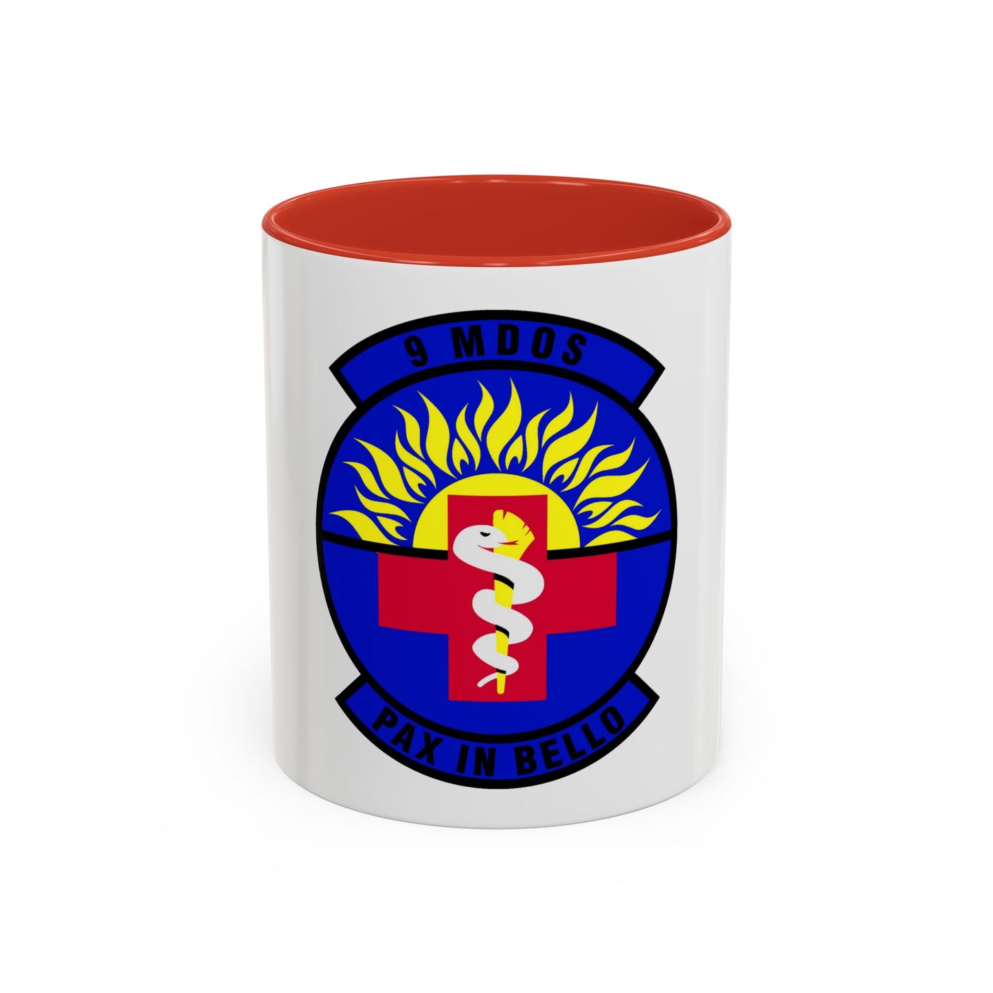 9th Medical Operations Squadron (U.S. Air Force) Accent Coffee Mug