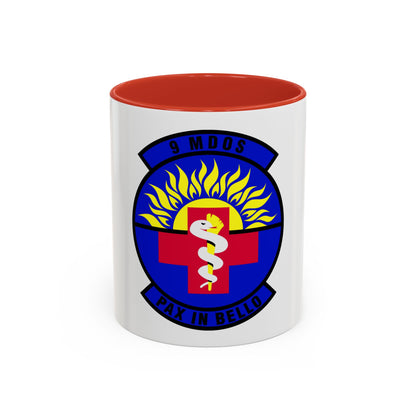 9th Medical Operations Squadron (U.S. Air Force) Accent Coffee Mug