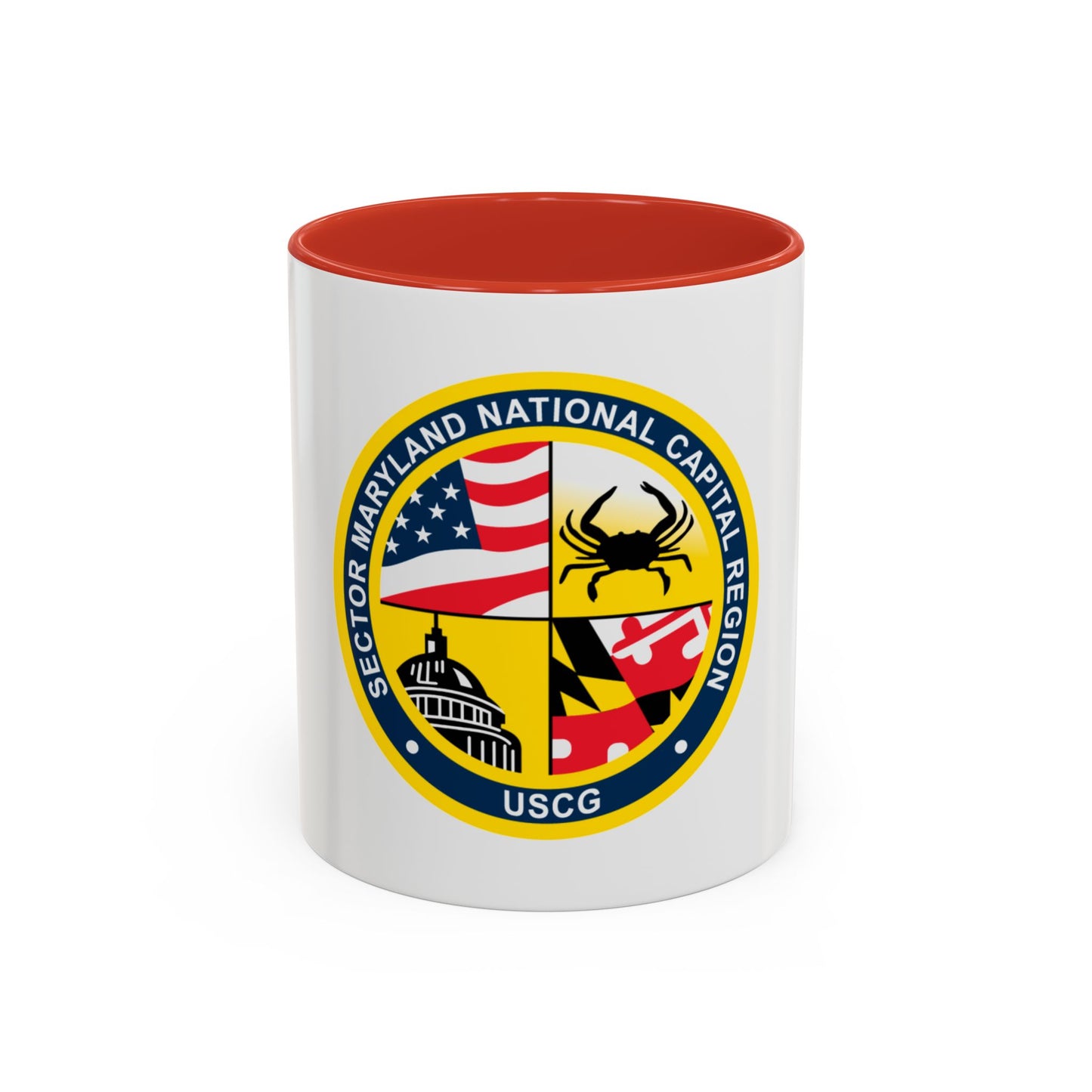USCG Sector Maryland NRC (U.S. Coast Guard) Accent Coffee Mug