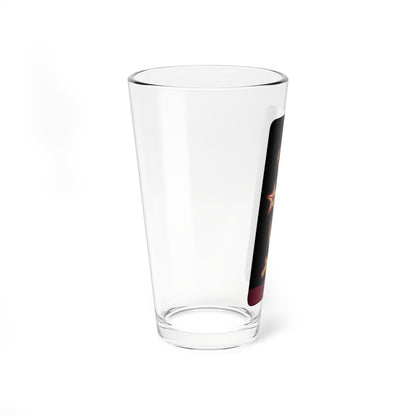 16. QENF GEN (Qatar) (Military Rank) Pint Glass 16oz