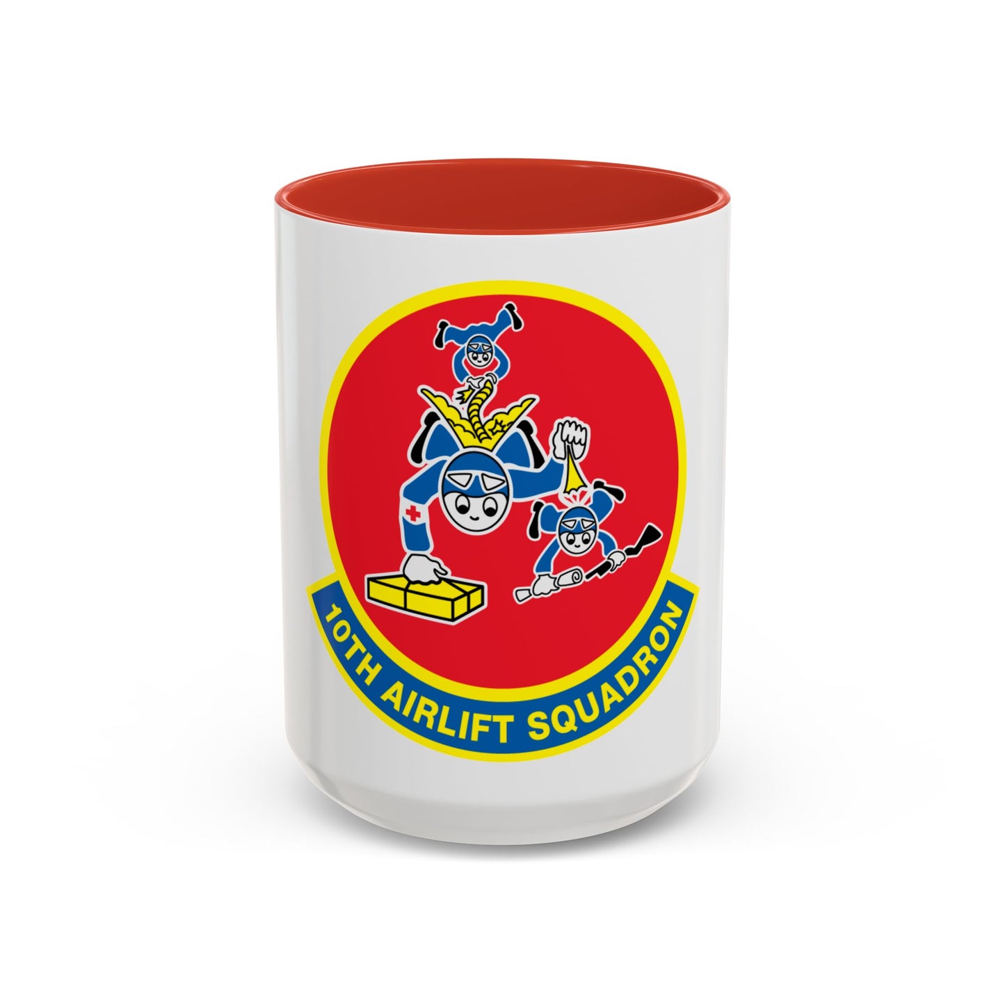 10th Airlift Squadron (U.S. Air Force) Accent Coffee Mug
