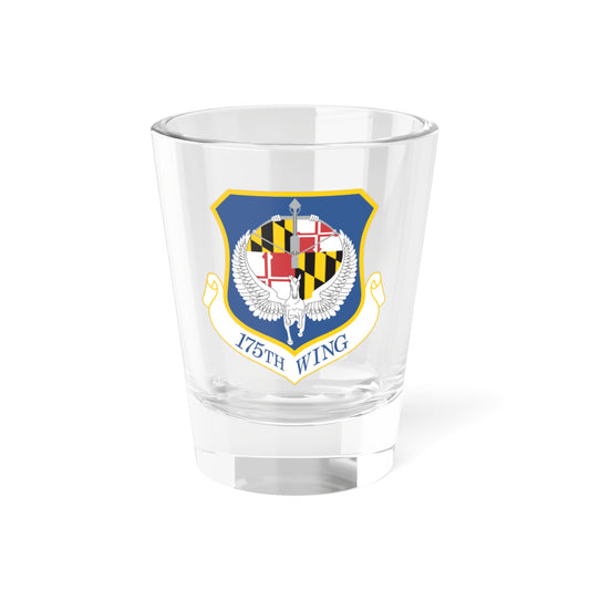 175th Wing (U.S. Air Force) Shot Glass 1.5oz