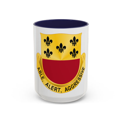 196 Armor Regiment (U.S. Army) Accent Coffee Mug
