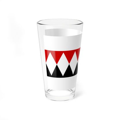 Saarijärvi.lippu (Finland) Pint Glass 16oz