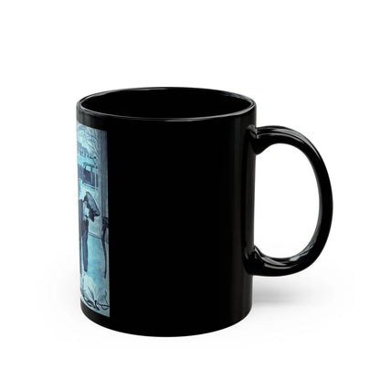 Disposal Service, Bluebook Magazine, January 1956 - Black Coffee Mug-Go Mug Yourself