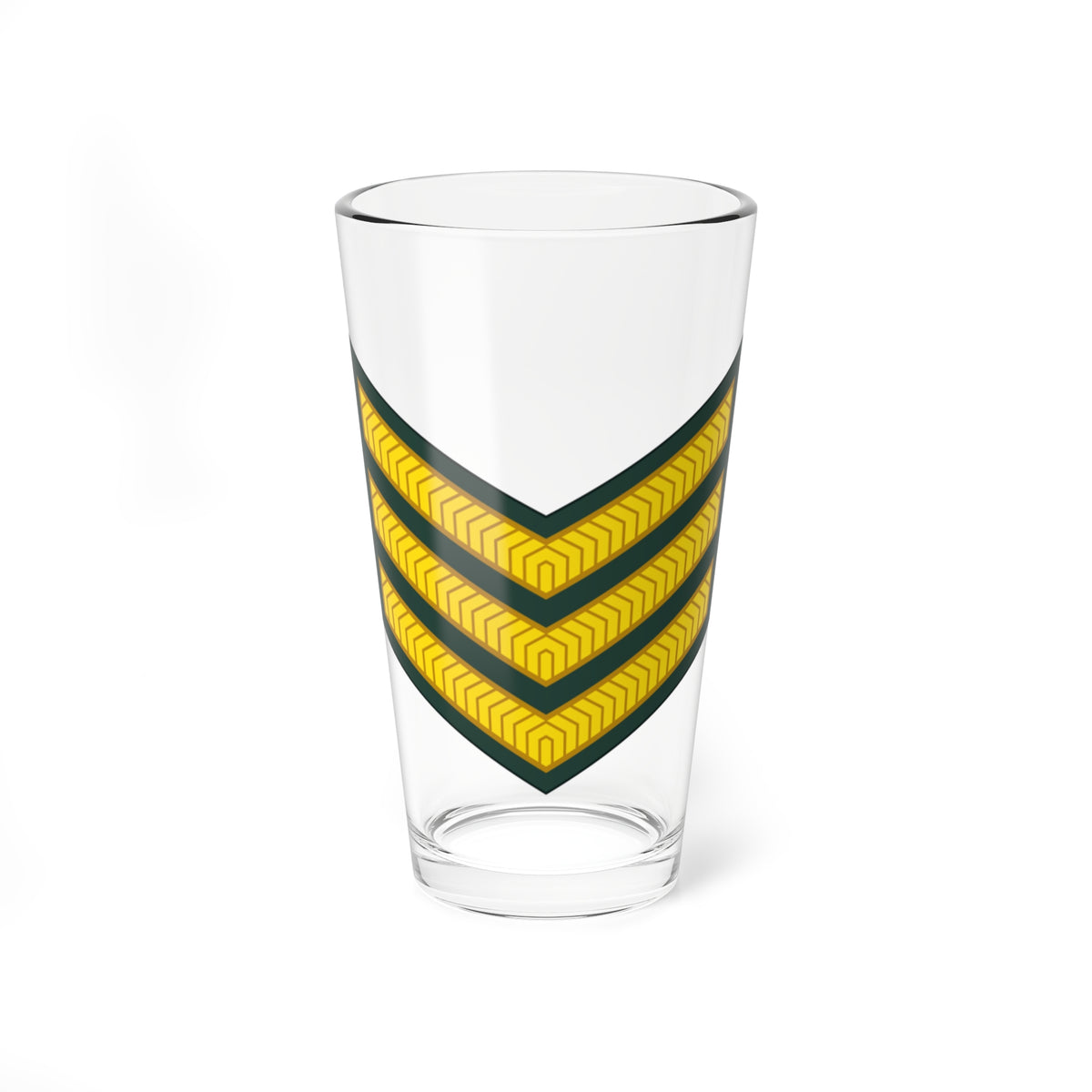 03 Tanzania Army SGT (Tanzania) (Military Rank) Pint Glass 16oz