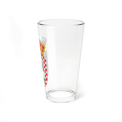 Escudo de A Cañiza (Spain) (Coat of Arms) Pint Glass 16oz