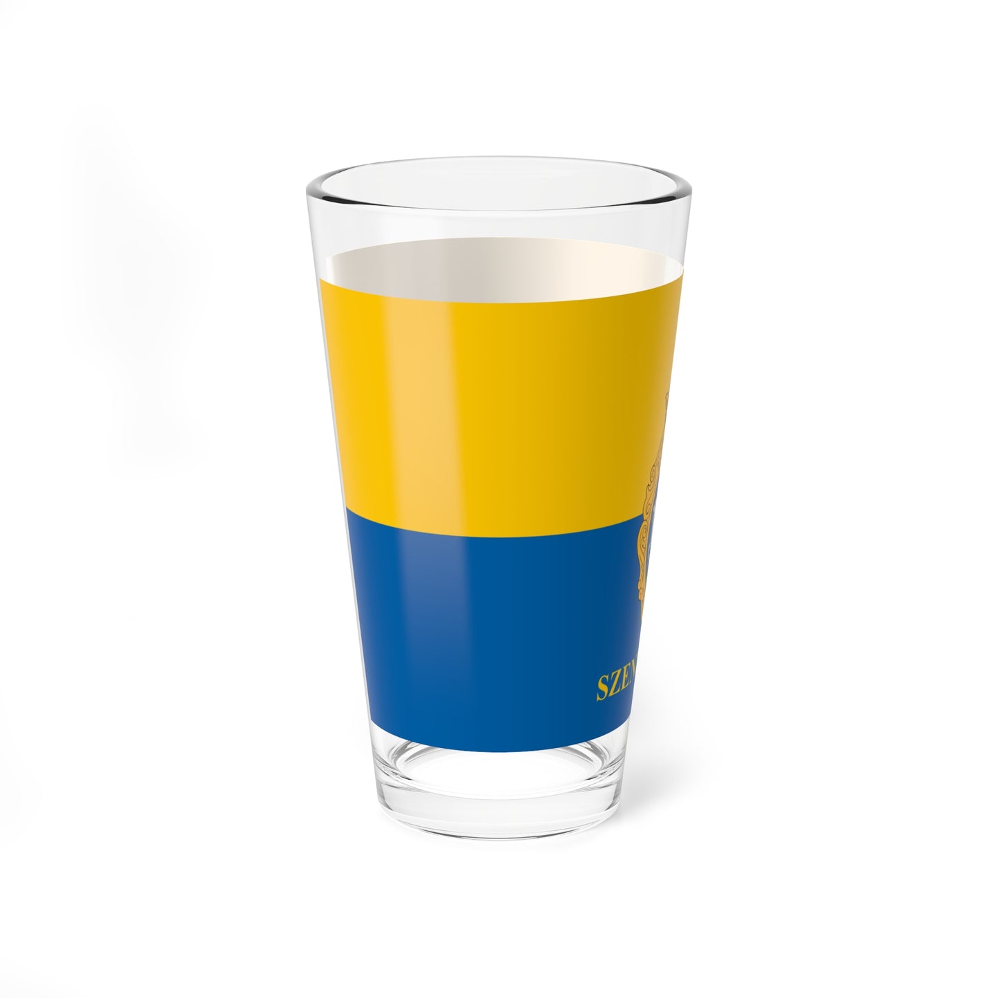 Flag of Szentendre (Hungary) Pint Glass 16oz