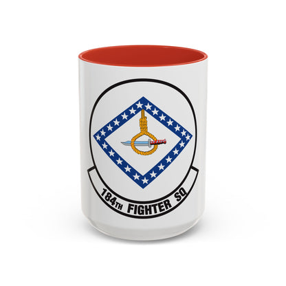 184 Fighter Squadron (U.S. Air Force) Accent Coffee Mug