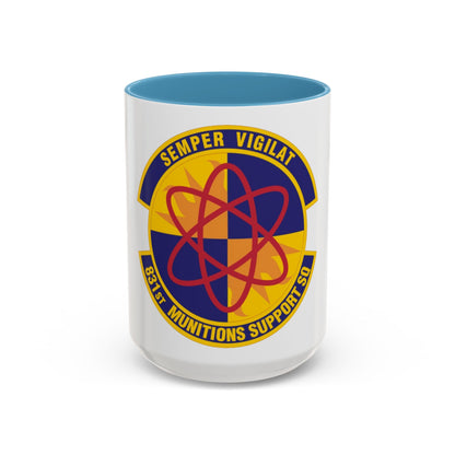831st Munitions Support Squadron (U.S. Air Force) Accent Coffee Mug