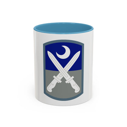 218 Maneuver Enhancement Brigade (U.S. Army) Accent Coffee Mug