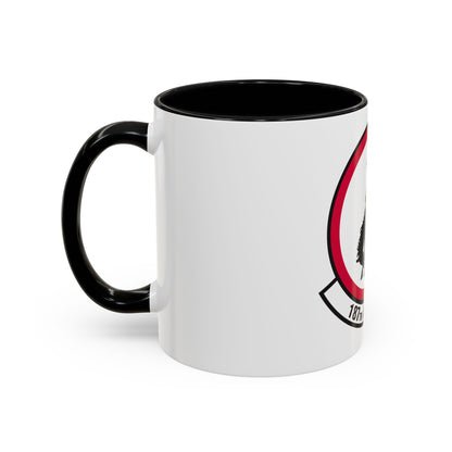 187 Airlift Squadron (U.S. Air Force) Accent Coffee Mug