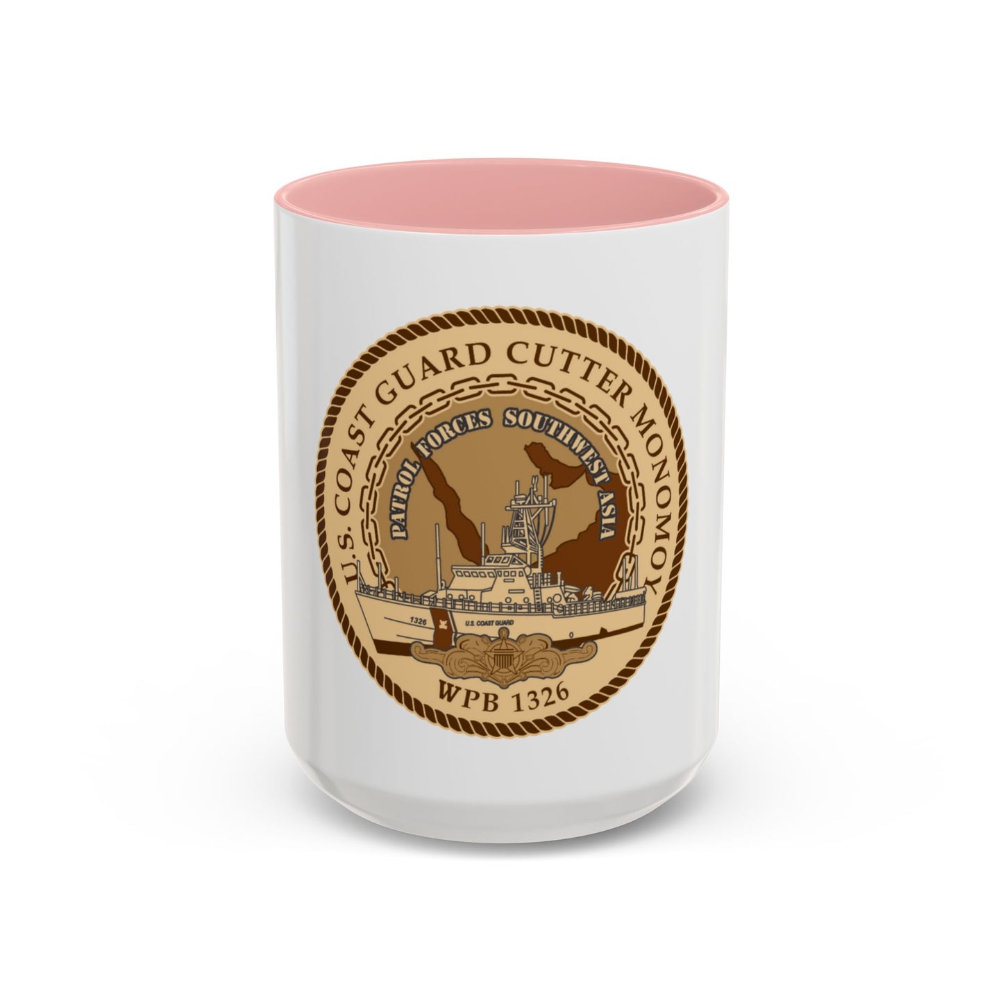 USCGC Monomoy WPB 1326 (U.S. Coast Guard) Accent Coffee Mug