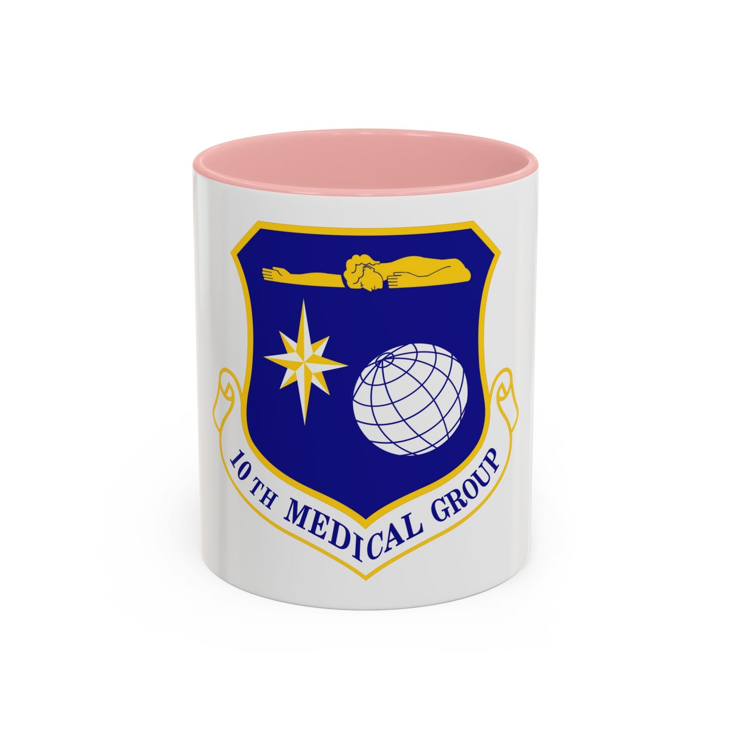10th Medical Group (U.S. Air Force) Accent Coffee Mug