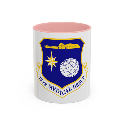 10th Medical Group (U.S. Air Force) Accent Coffee Mug