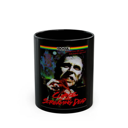 CURSE OF THE SCREAMING DEAD 1982 Movie Poster - Black Coffee Mug-11oz-Go Mug Yourself