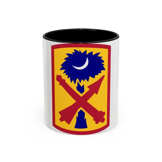 263rd Air and Missile Defense Command (U.S. Army) Accent Coffee Mug 11oz Black - Go Mug Yourself