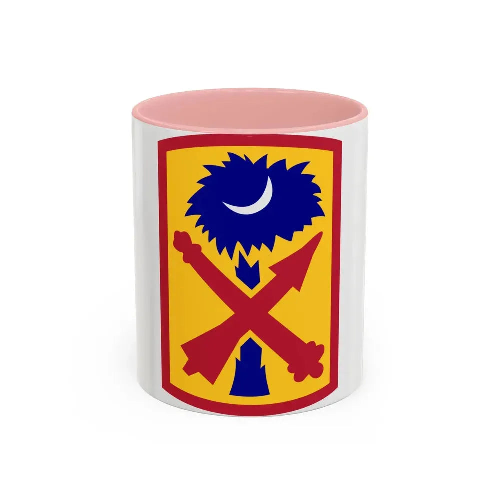 263rd Air and Missile Defense Command (U.S. Army) Accent Coffee Mug 11oz Pink - Go Mug Yourself
