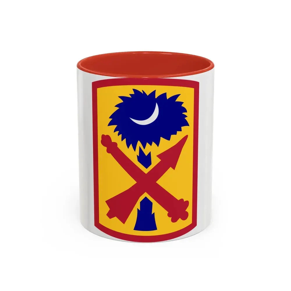 263rd Air and Missile Defense Command (U.S. Army) Accent Coffee Mug 11oz Red - Go Mug Yourself