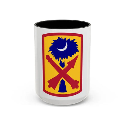 263rd Air and Missile Defense Command (U.S. Army) Accent Coffee Mug 15oz Black - Go Mug Yourself