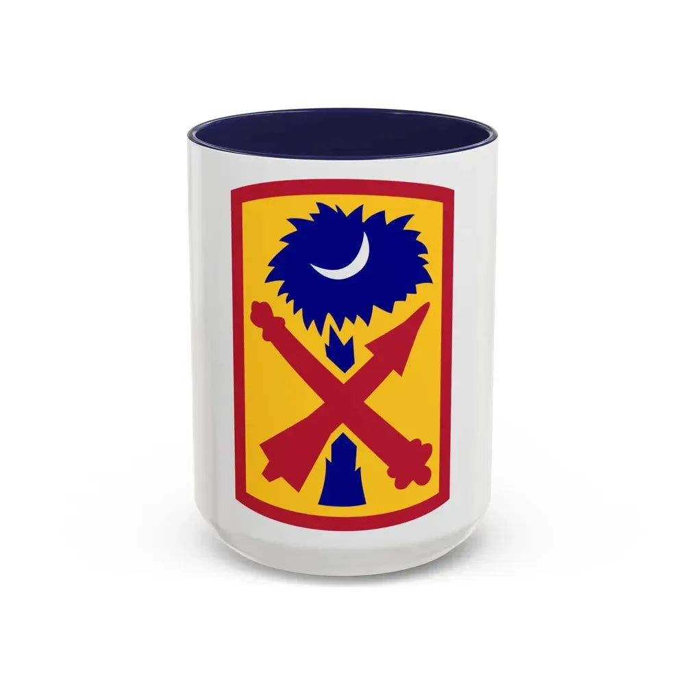 263rd Air and Missile Defense Command (U.S. Army) Accent Coffee Mug 15oz Navy - Go Mug Yourself