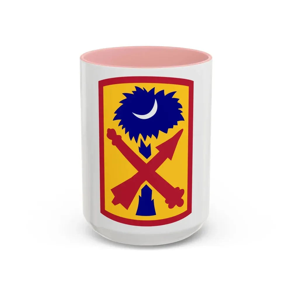263rd Air and Missile Defense Command (U.S. Army) Accent Coffee Mug 15oz Pink - Go Mug Yourself