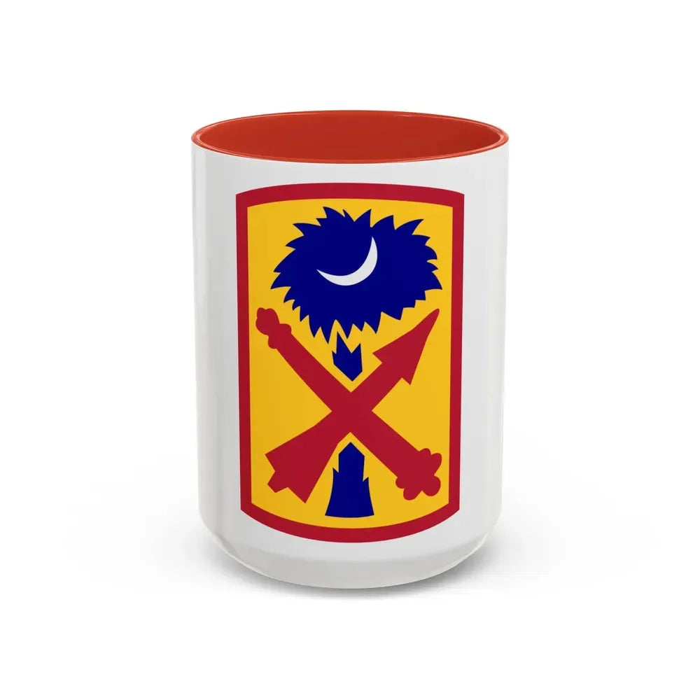 263rd Air and Missile Defense Command (U.S. Army) Accent Coffee Mug 15oz Red - Go Mug Yourself