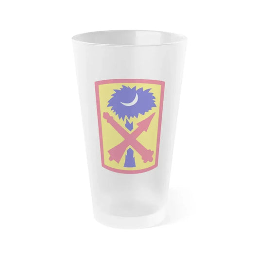 263rd Air and Missile Defense Command (U.S. Army) Frosted Pint Glass 16oz Default Title - Go Mug Yourself