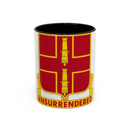 263rd Air Defense Artillery Regiment (U.S. Army) Accent Coffee Mug 11oz Black - Go Mug Yourself