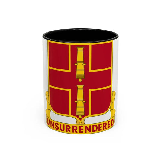 263rd Air Defense Artillery Regiment (U.S. Army) Accent Coffee Mug 11oz Black - Go Mug Yourself