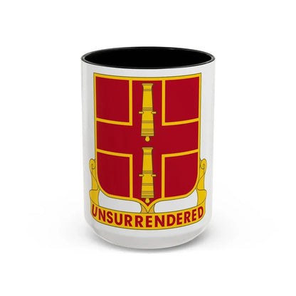 263rd Air Defense Artillery Regiment (U.S. Army) Accent Coffee Mug 15oz Black - Go Mug Yourself