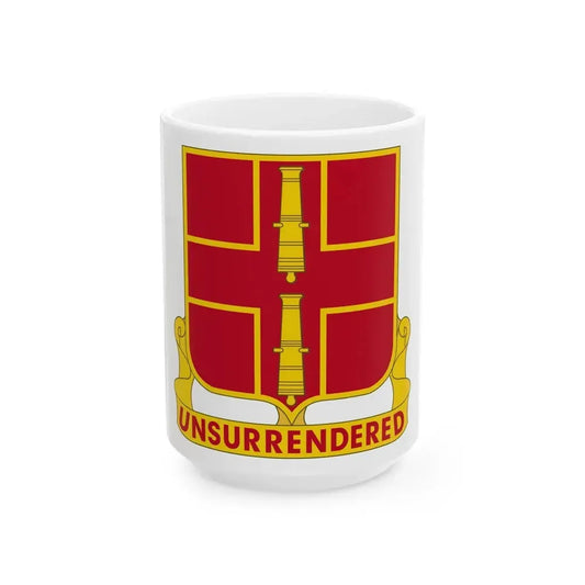 263rd Air Defense Artillery Regiment (U.S. Army) White Coffee Mug 15oz - Go Mug Yourself